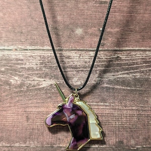 Modern Unicorn Necklace