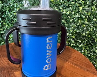Laser Engraved Sippy Cup: Personalize