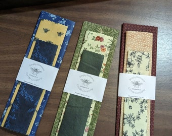 Beeswax Wraps set of 3 | Beeswax Food Saver Wrap | Reusable Food Wraps