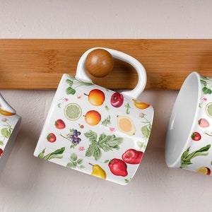 Bountiful Harvest Coffee Mug, 11oz Ceramic Coffee Mug