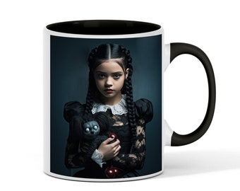 Dual Image Spooky Valentine's Day 11oz glossy ceramic mug | Microwave and Dishwasher Safe | Free Shipping