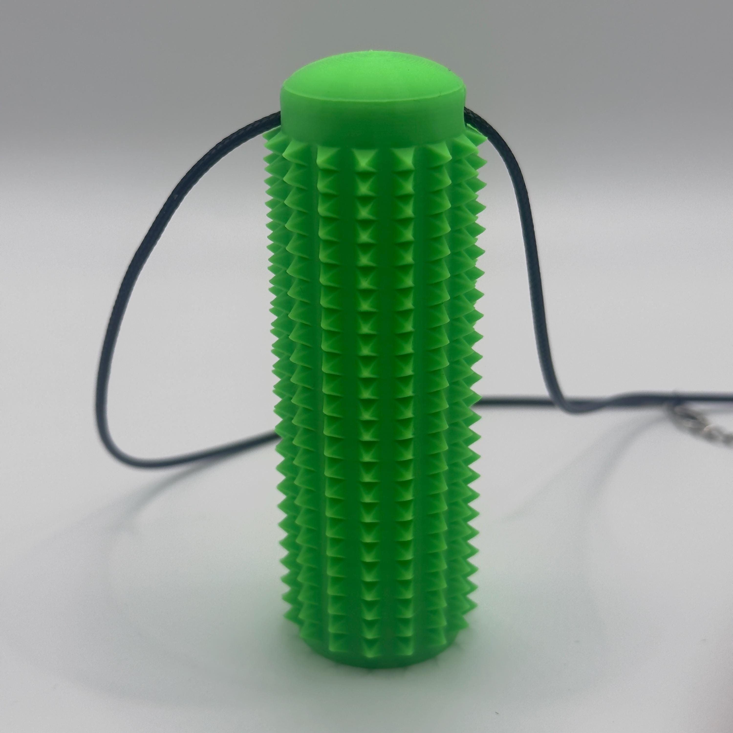 Hard Spiked Fidget Roller – PLA Sensory Stress Toy With Leather Rope - Etsy