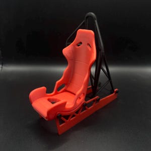 Rennautositz Telefon- und Tablet-Halter - Recaro Style Motorsport für Schreibtisch oder Display