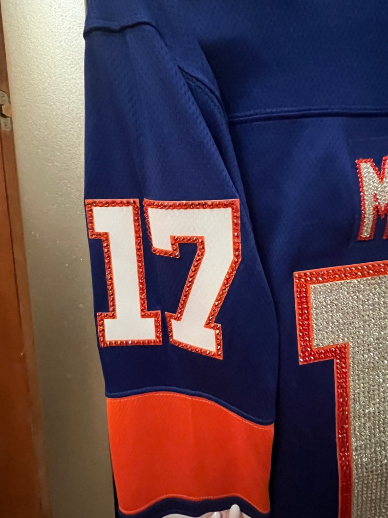 Custom Rhinestone Jerseys Etsy