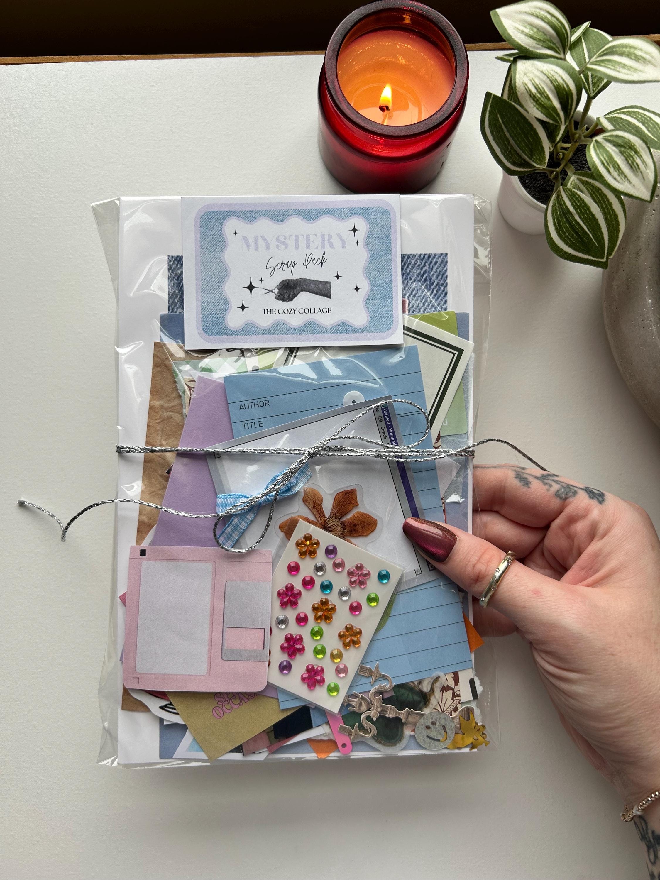 Mystery Junk Journal Scrap Pack: 45+ Piece Ephemera Kit - Etsy