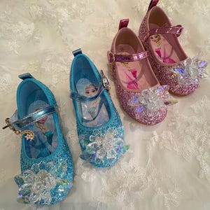 open lace back dress Girl Dress Shoes Summer Toddler Princess Butterfly Diamond Birthday Party Shoes, Pink / EU 22 main image 0