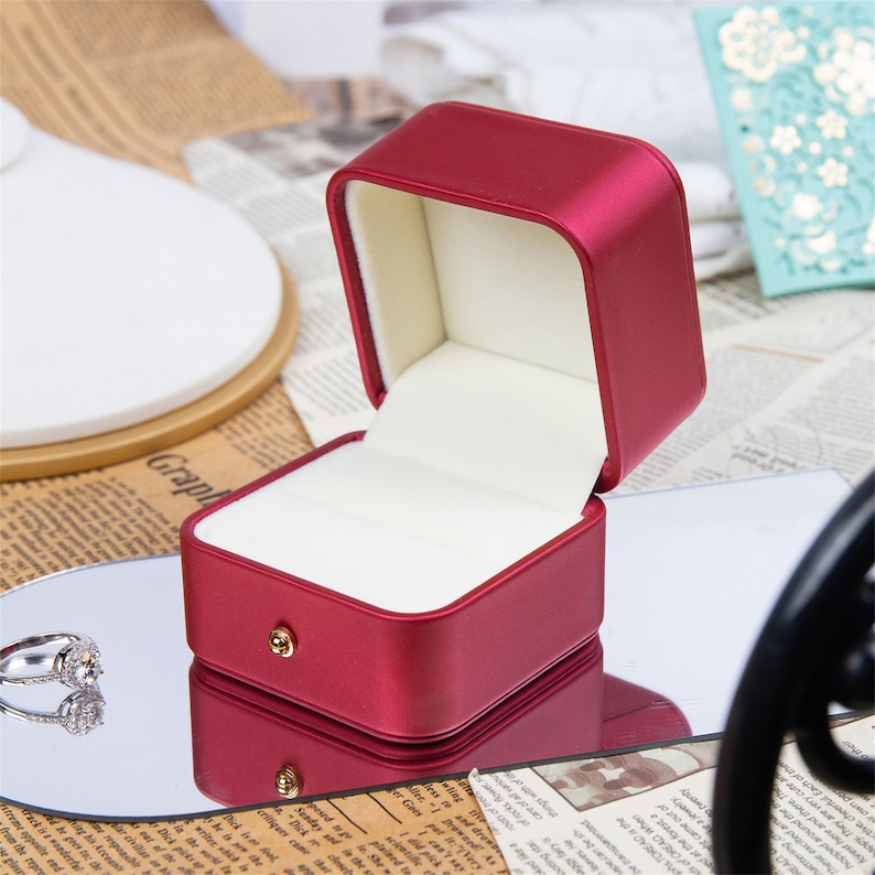 Personalisiertes Kite Green Moos Achat Ring Set, Ehering Edelstein Ring, Verlobungsring, Versprechensring, Geburtstagsgeschenk für Sie Bild 8