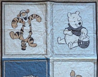 Winnie the Pooh and Friends Baby Quilt