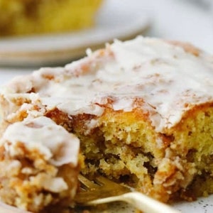 Aunt Sue’s Honey Bun Cake with Glaze, Sweet Bread, Cake, Homemade Bread, Baked Goods, Edible Gift