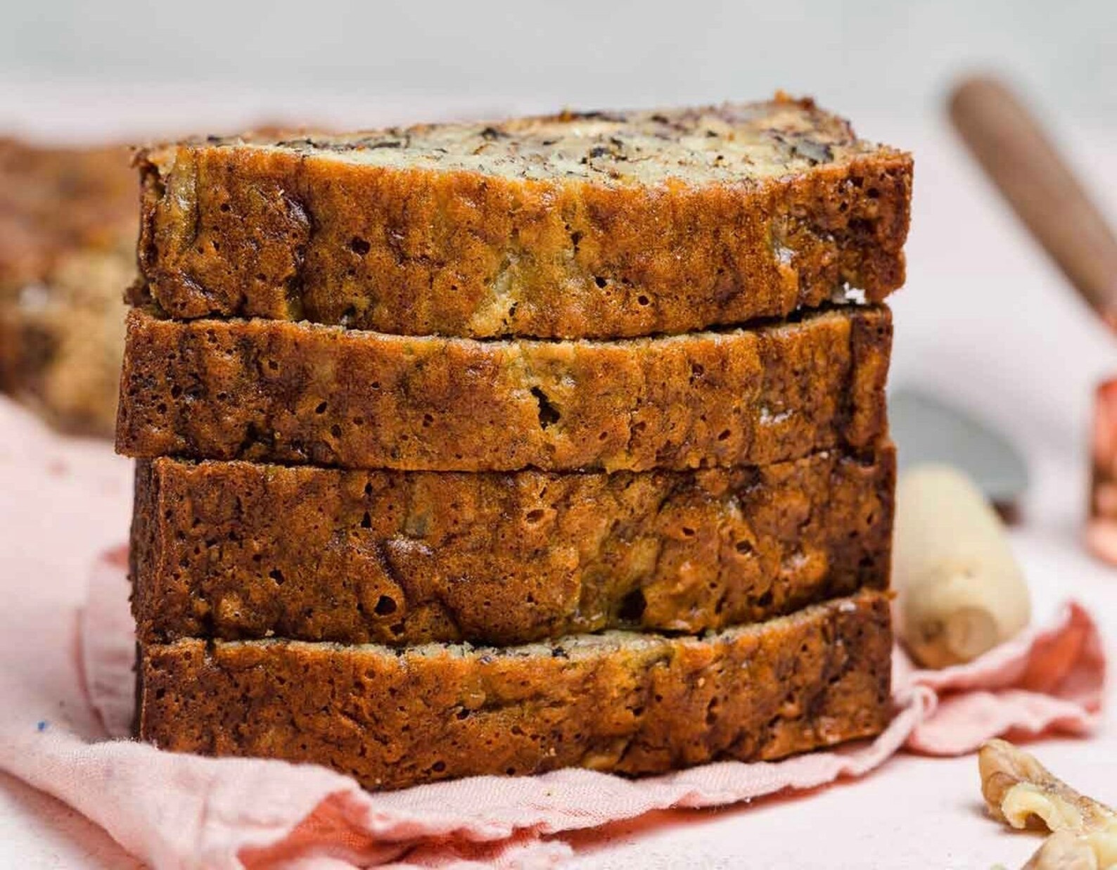 Aunt Bea Banana Nut Bread Sweet Bread, Homemade Bread, Baked Goods