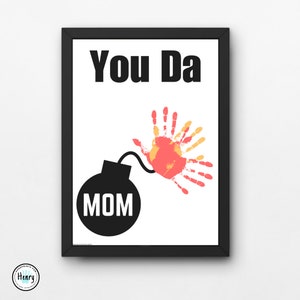 Créations artisanales d'empreintes de main pour la fête des mères, maman papa, activité artistique printanière pour tout-petits, bébé, garderie, maternelle, maternelle, coloriage de mai