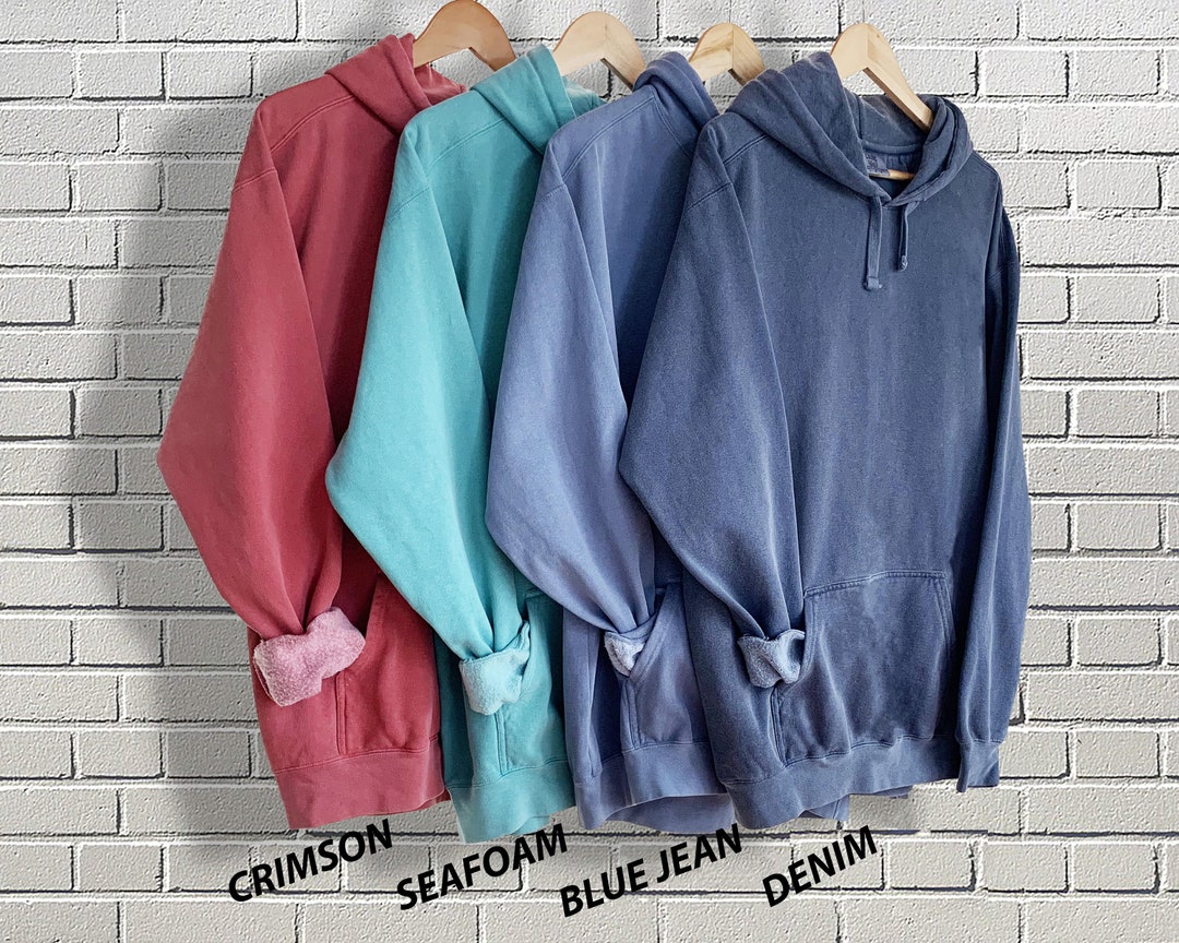 Comfort Colors Hoodie Unisex Oversized Boho Style Hooded Sweatshirt