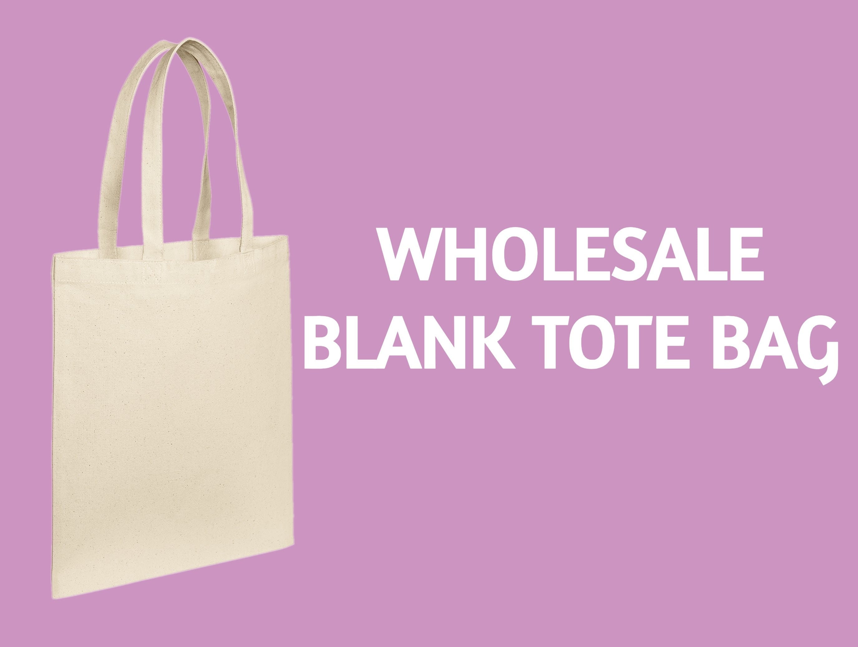 Wholesale blank shop purses