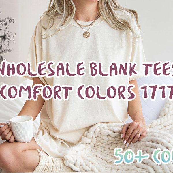 Comfort Colors® Blank Shirt, Comfort Colors Tee, Blank T-Shirt, Comfort Colors T-Shirt, 1717, Boho Style Shirt, Trendy Vintage Style, Unisex