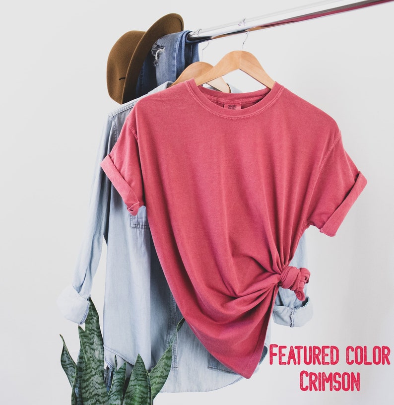 Comfort Colors® Blank Shirt Comfort Colors Tee Blank Etsy