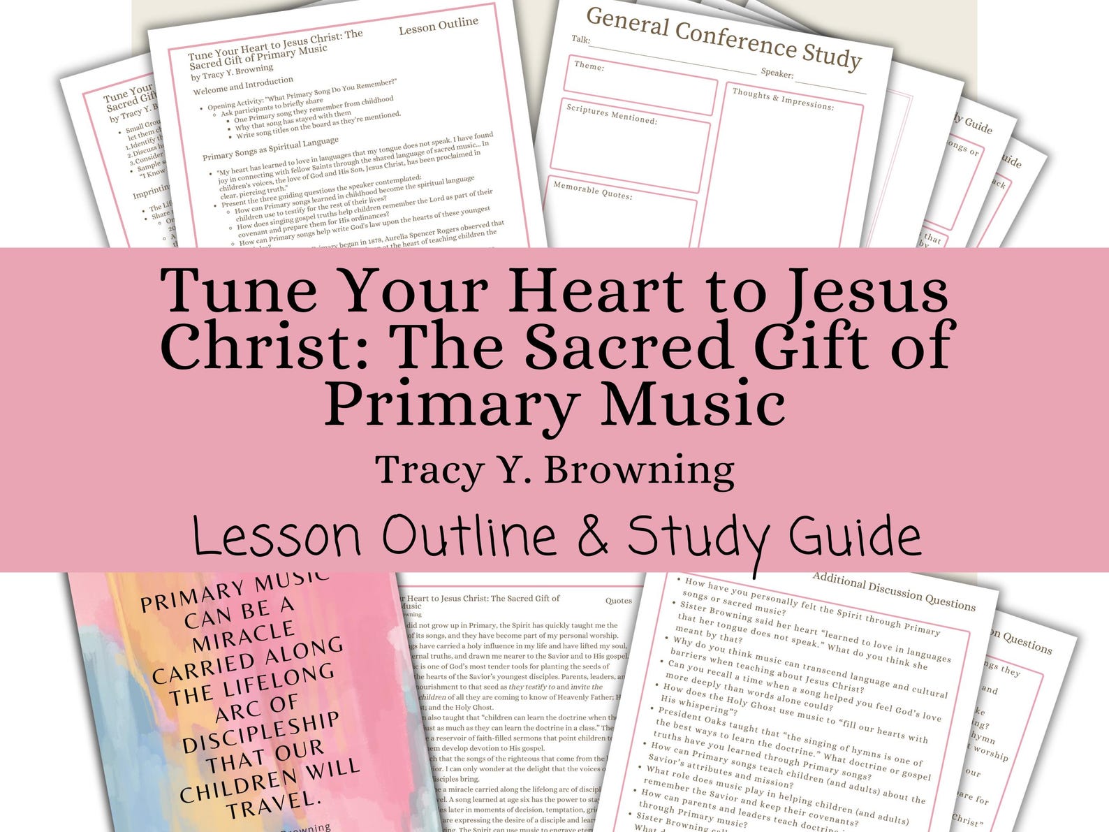 Tune Your Heart to Jesus Christ: the Sacred Gift of Primary Music ...
