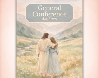 April 2026 General Conference Journal, General Conference Notebook for Women, General Conference Activity, LDS Journal, LDS Notes