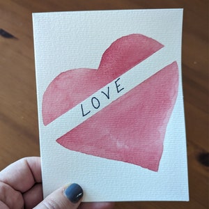 Valentine&#39;s Greeting Card, LOVE