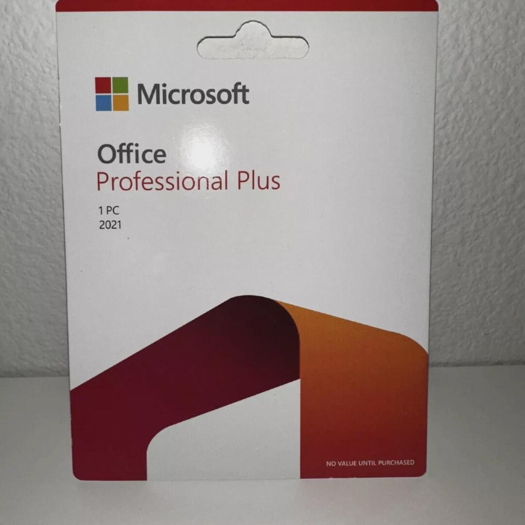 Microsoft Office 2021 Professional Plus | 1 Pc | Life Time via Etsy ...
