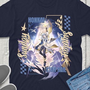 Sunday Honkai Star Rail T-Shirt Vintage Streetwear anime Apparel fanmerch hsr Merchandise Perfect for Gamers Anime Fan gift gamer shirt