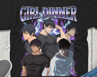 Toji Fushiguro Jujutsu Kaisen T-Shirt Vintage Streetwear Premium Quality Apparel fanmerch JJK Merchandise Perfect for Anime Fans jjk shirt
