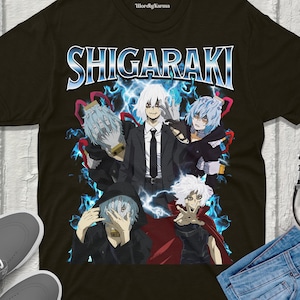 Shigaraki My Hero Academia T-Shirt Unisex Vintage Streetwear MHA Shirt Anime Apparel fanmerch MHA Merchandise Perfect Anime Gift