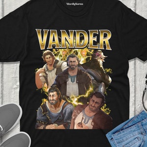 Vander Arcane T-Shirt Unisex Vintage Streetwear League of Legends Shirt Anime Apparel fanmerch lol Merchandise League of Legends Fan gift