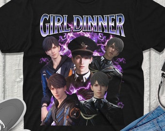 Caleb Love and Deepspace T-Shirt Vintage Streetwear Anime fanmerch otome videogame merch lads merchandise Love and Deepspace Fan gift