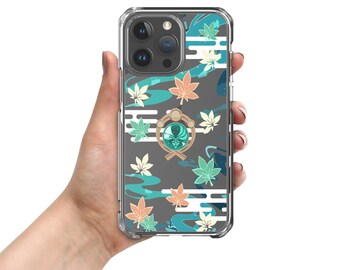 Kazuha Genshin Impact Aesthetic Phone Clear Case Design for