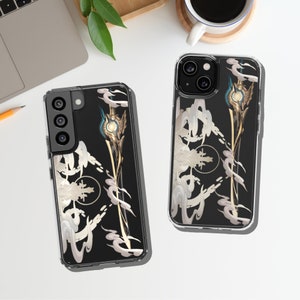 Jing Yuan Honkai Star Rail Aesthetic Phone Clear Case Design for iPhone 16 Samsung 24 Clear Cases Trendy Accessories Protective Cover
