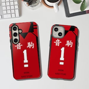 Kuroo Tetsuro Haikyuu anime Phone Case: Perfect for Fans & Anime Enthusiasts! (iPhone 15, Google pixel 8, Samsung S24)