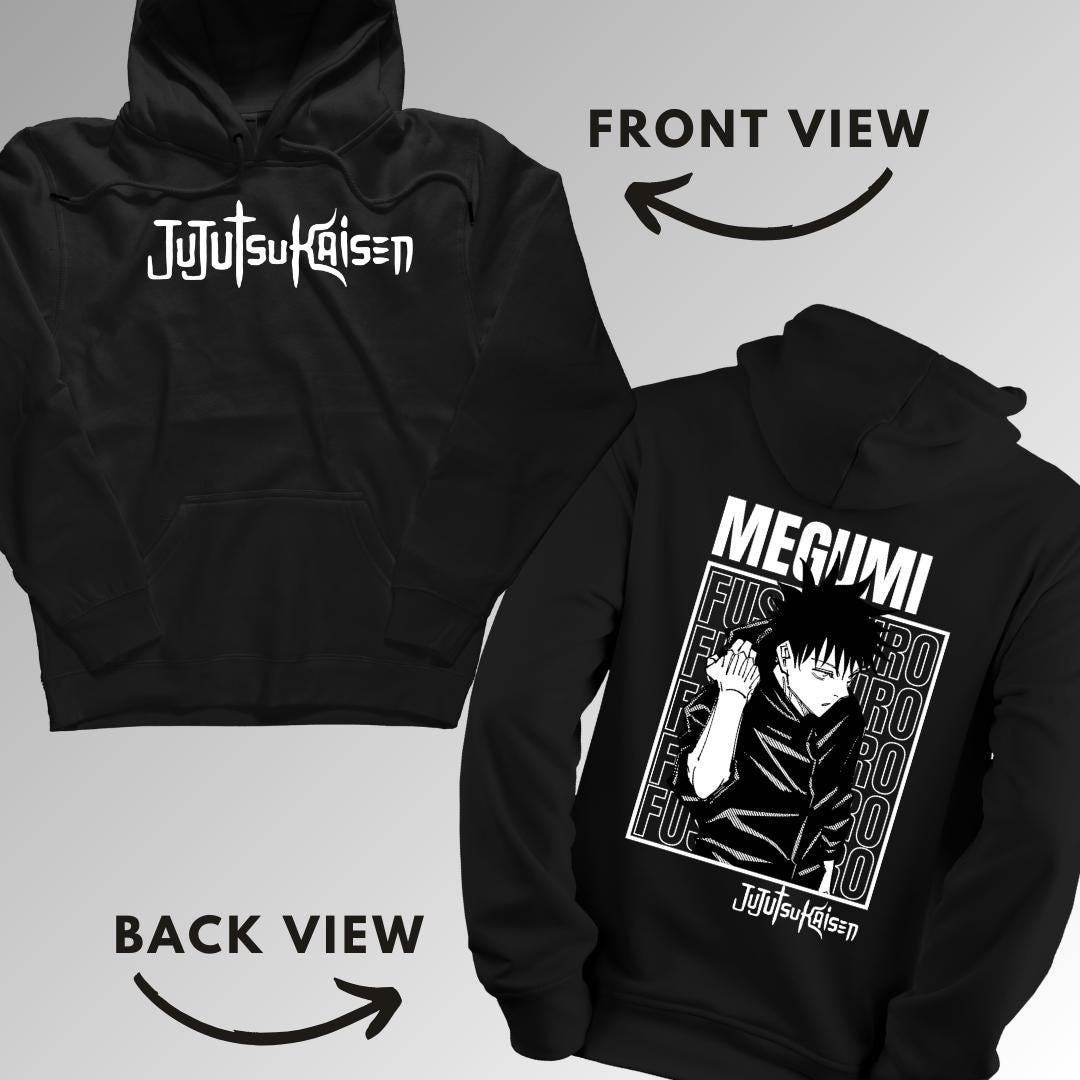 Megumi Fushiguro Jujutsu Kaisen Hoodie Anime Sweatshirt Trendy