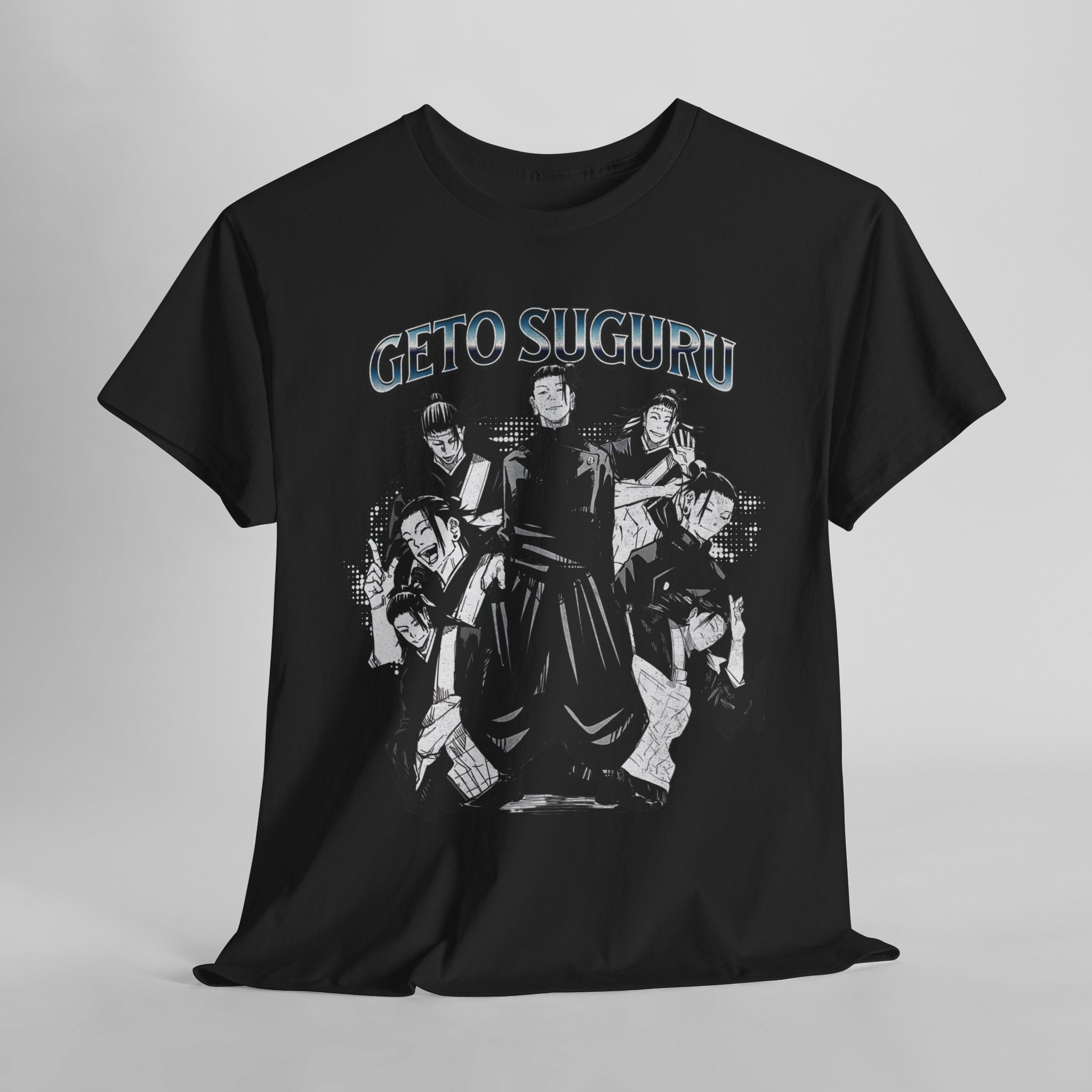 【きれいめファッション51選】上品さと清潔感をキープし Suguru Geto Jujutsu Streetwear Vintage T-shirt Kaisen 洋楽