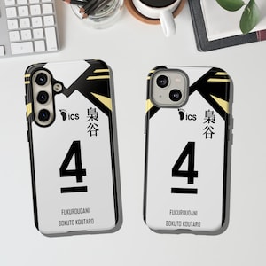 Coque de portable Bokuto Kotaro Haikyuu anime : parfaite pour les fans et les amateurs d&#39;anime ! (iPhone 16, Google Pixel 8, Samsung S24)