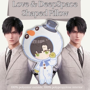 Zayne Love and Deepspace Shaped Pillows Kuschelkissen Anime: Bezaubernd & Bequem Mit Ihren Lieblings-Charakteren!