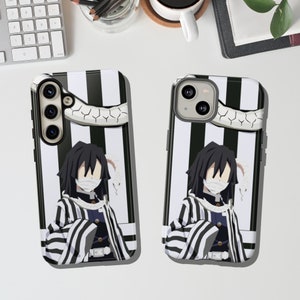 Obanai Iguro kimetsu no yaiba Demon Slayer tough Phone Case (iPhone 15, Google pixel 8, Samsung S24)Perfect for Fans & Anime Enthusiasts