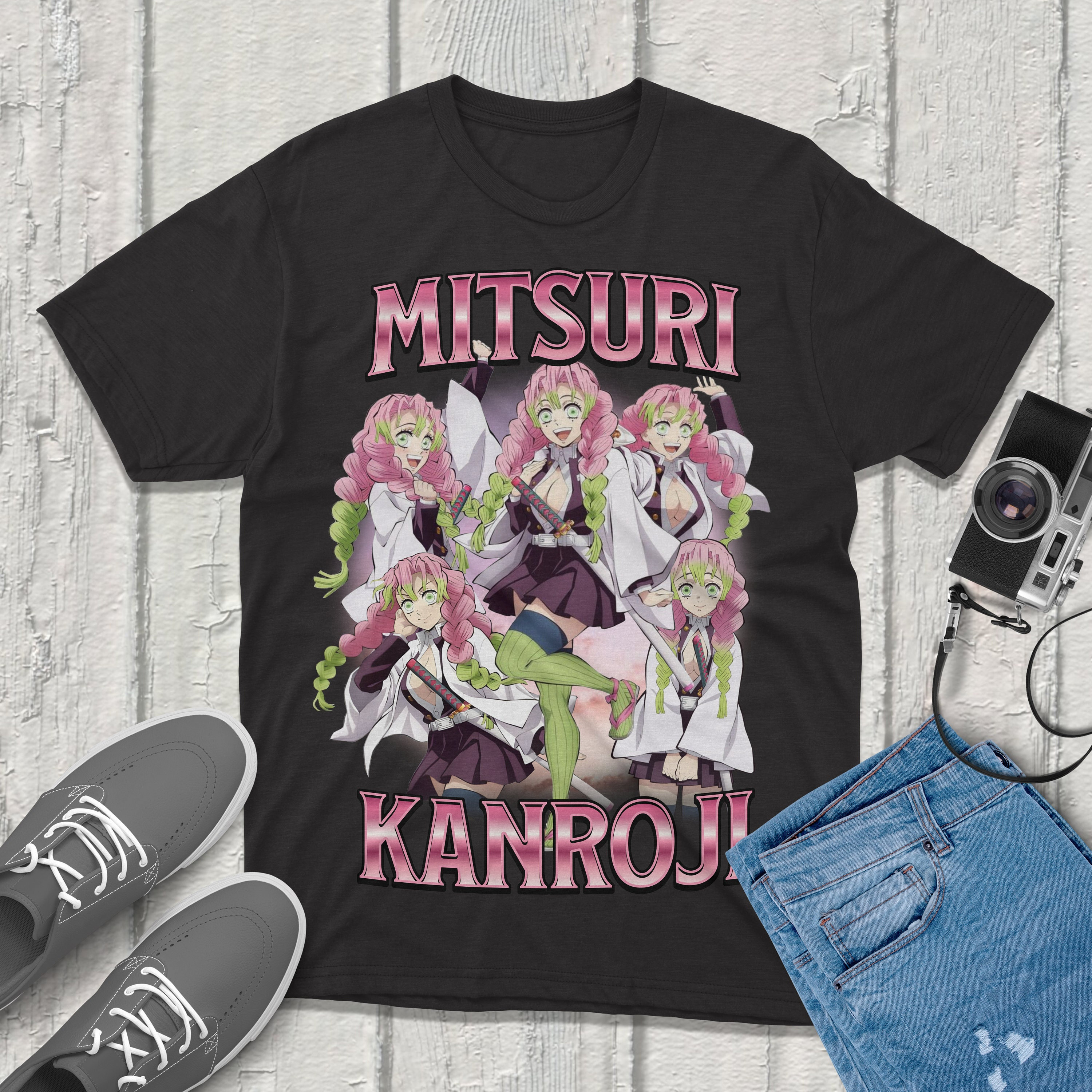 アニメTシャツ XL 鬼滅の刃 甘露寺蜜璃 胡蝶しのぶ 甘露寺蜜璃 Tシャツ [アニメ「鬼滅の刃」] | キャラクター公式