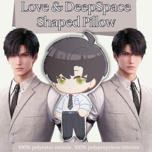 Zayne Love and Deepspace Shaped Pillows Kuschelkissen Anime: Bezaubernd & Bequem Mit Ihren Lieblings-Charakteren!