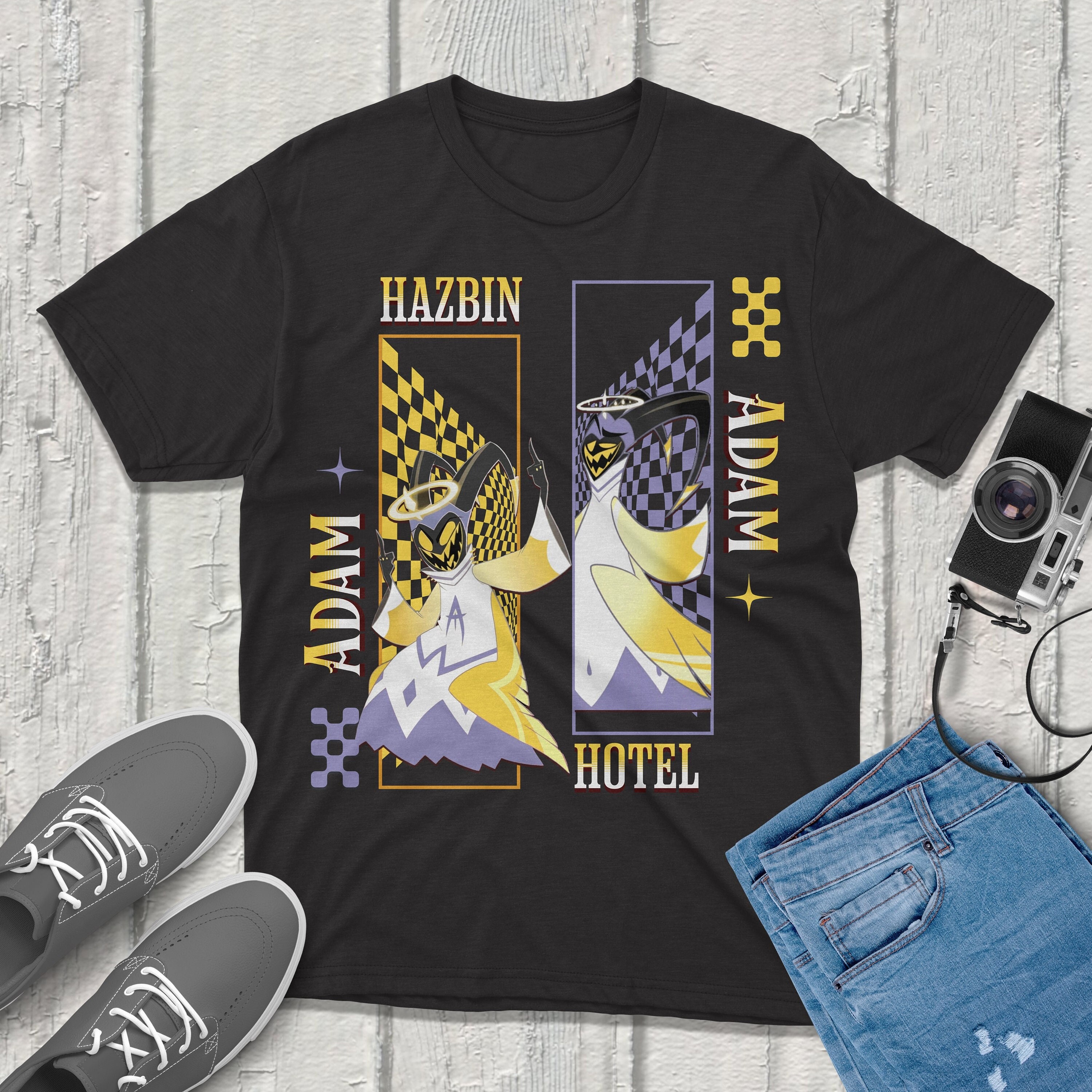 Adam Hazbin Hotel T-shirt: Stylish Trendy Apparel Featuring