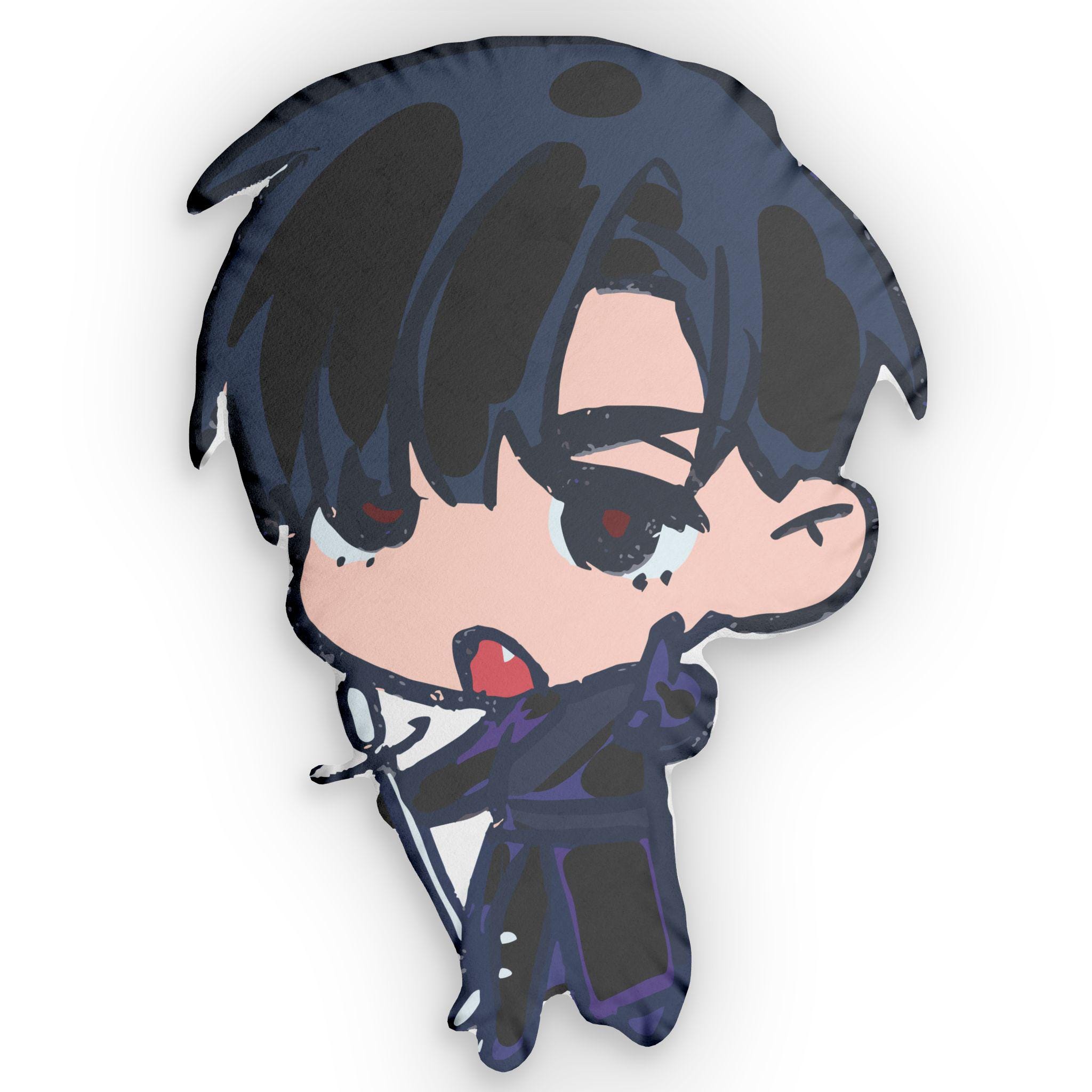 Ivan Anime Kissen-Figur – 10cm, Weiches Plüschkissen, Als Anhänger Oder Deko Für Fans
