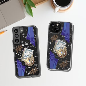 Dr. Ratio Honkai Star Rail Aesthetic Phone Clear Case Design for iPhone 16 Samsung 24 Clear Cases Trendy Accessories Protective Cover