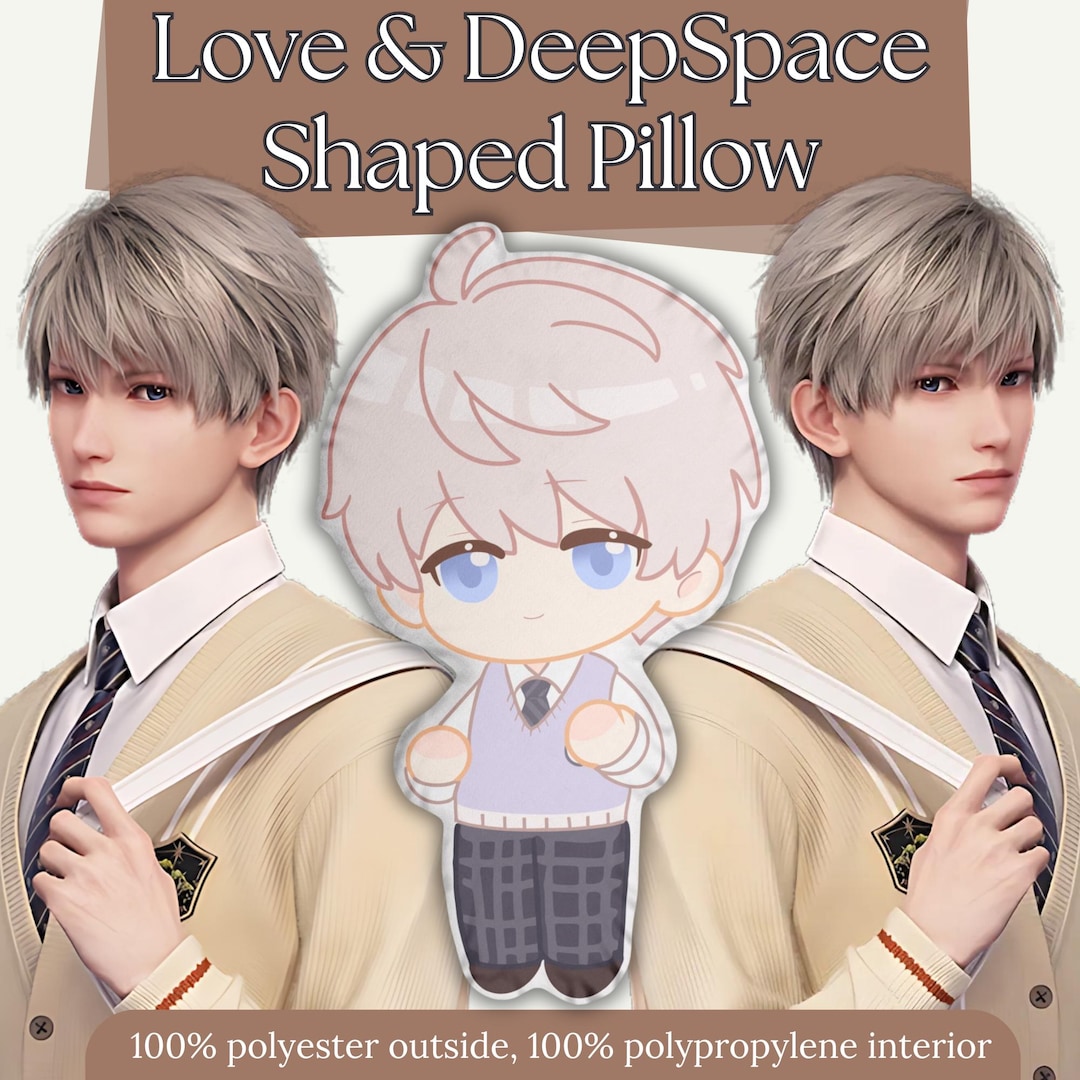 Xavier Love and Deepspace Shaped Pillows Lads Cute Anime Pillow