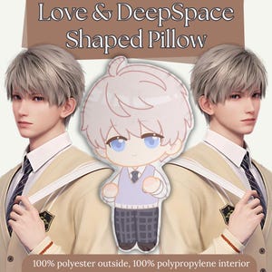 Xavier Love and Deepspace Shaped Pillows Kuschelkissen Anime: Bezaubernd & bequem Mit deinen Lieblings-Charakteren!