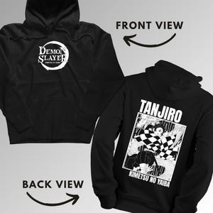 Tanjiro Kamado Kimetsu no Yaiba Demon Slayer Hoodie Anime Sweatshirt Trendy Manga Clothing Anime Merchandise Unisex Casual Wear