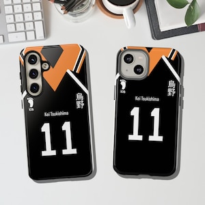 Kei Tsukishima Haikyuu anime Phone Case: Perfect for Fans & Anime Enthusiasts! (iPhone 15, Google pixel 8, Samsung S24)
