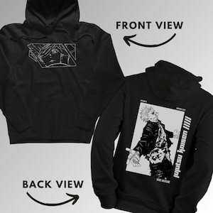 Choso Jujutsu Kaisen Hoodie Anime Sweatshirt Trendy Manga Clothing JJK Merchandise Unisex Casual Wear Etsy