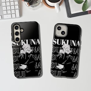 Sukuna Jujutsu Kaisen Phone Case: Premium Quality Durable Protection Perfect for Anime Fans! (iPhone 15, Google pixel 8, Samsung S24)