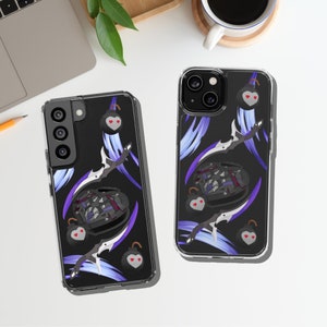 Sampo Honkai Star Rail clear case aesthetic design (iPhone 15 & Samsung S24) | Sampo design