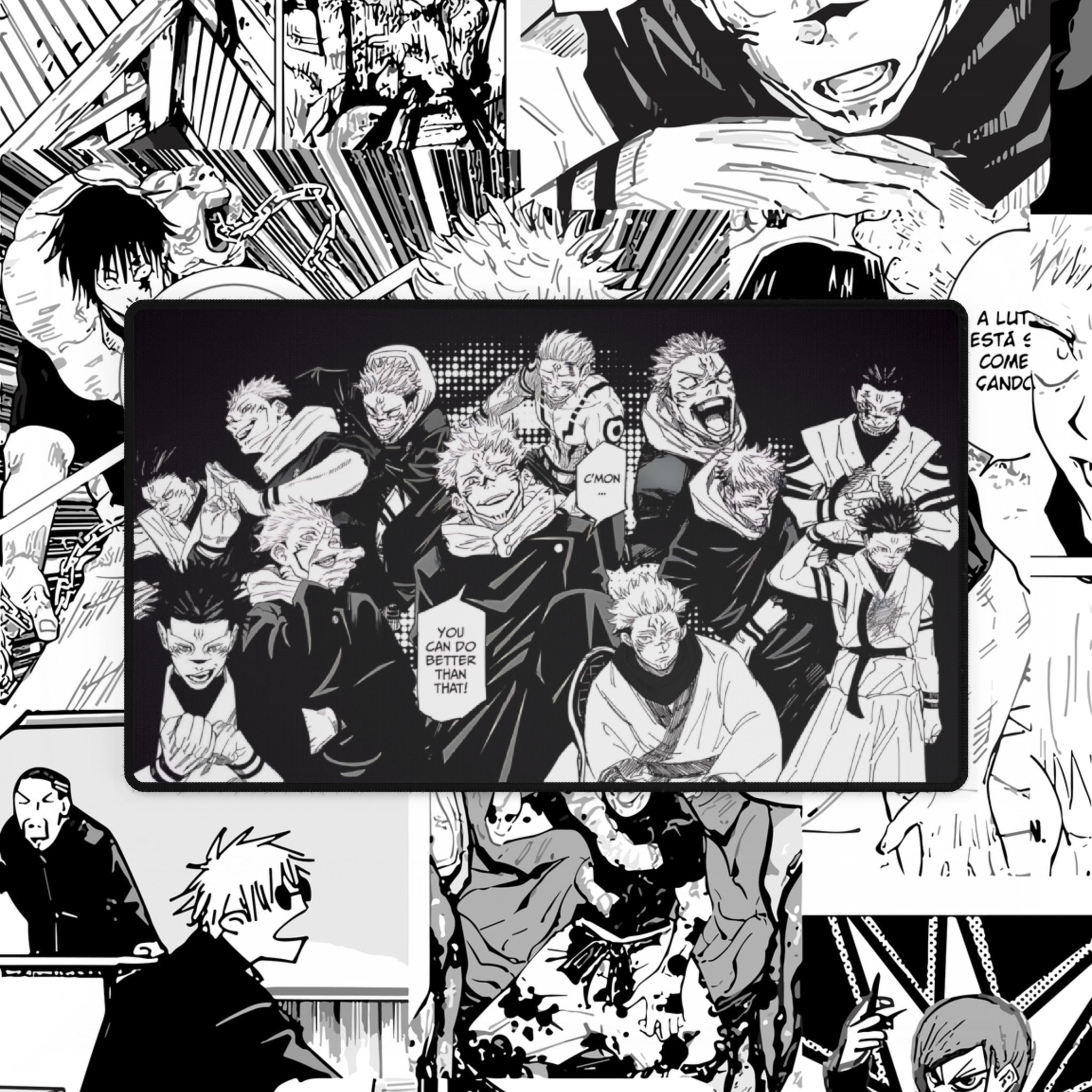 Sukuna Jujutsu Kaisen Desk Mat Premium Quality Vibrant Designs Perfect ...