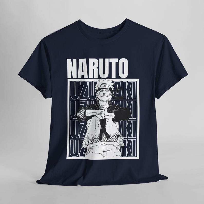 Naruto Uzumaki Tshirt Naruto Anime Vintage Streetwear Premium Quality